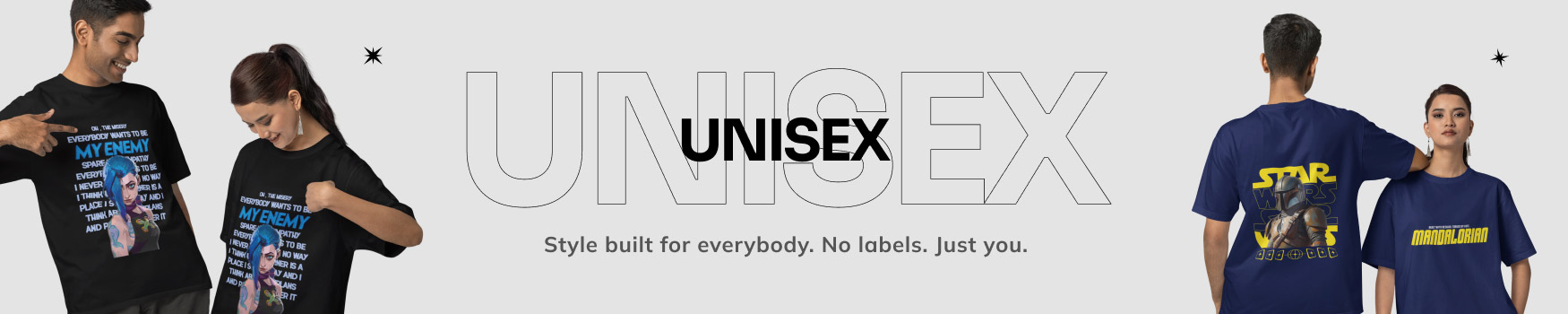 Unisex-banner