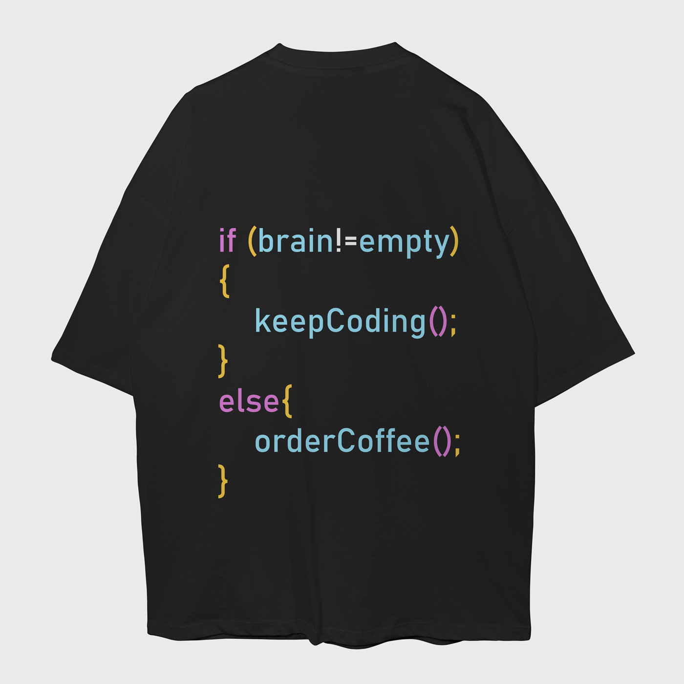 code-or-buy-coffee-black-back-premium-oversized-tshirt