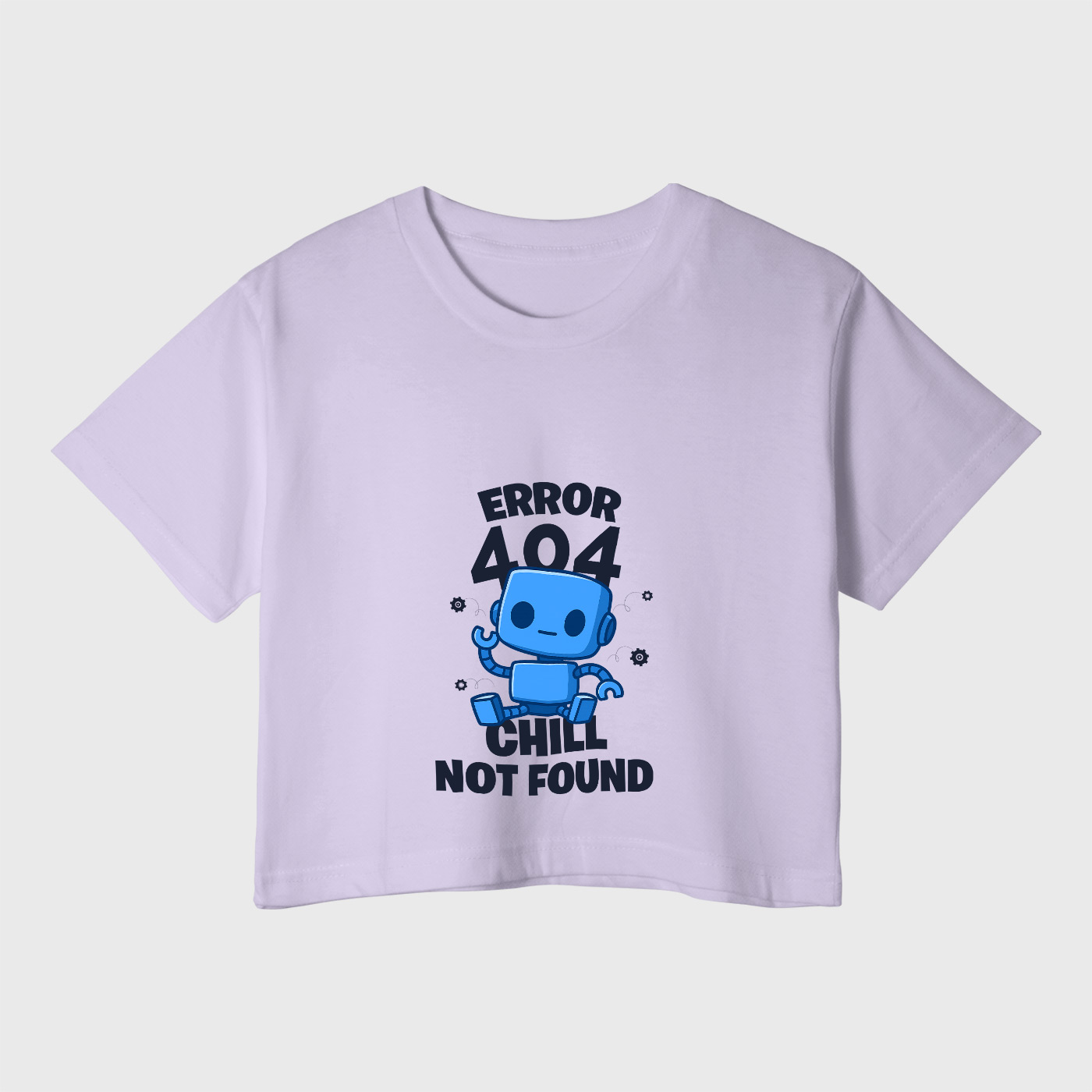error-404-chill-not-found-lavender-baby-tees-crop-tops