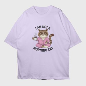 im-not-a-morning-cat-lavender-premium-oversized-tshirt