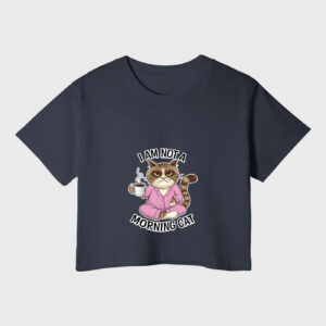 im-not-a-morning-cat-navy-blue-baby-tees-crop-tops