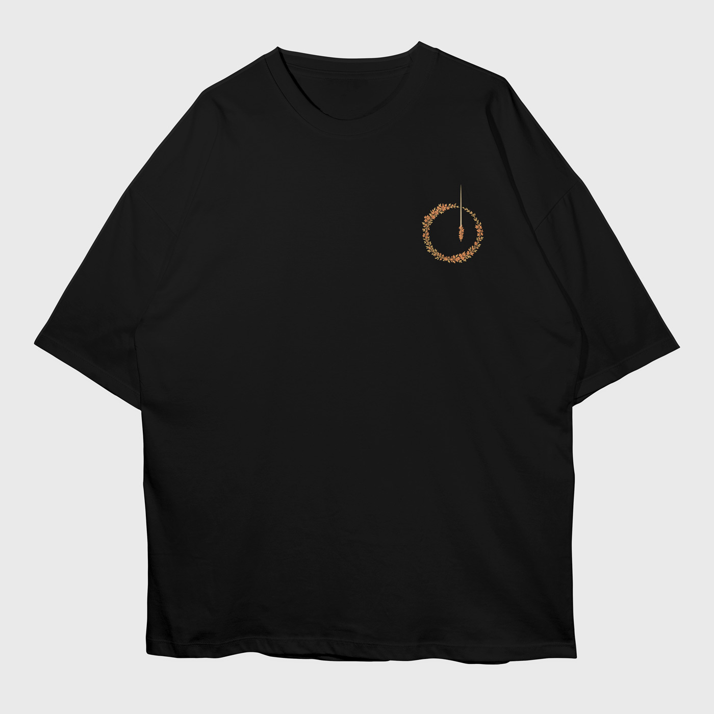 malenia-elden-ring-black-front-premium-oversized-tshirt