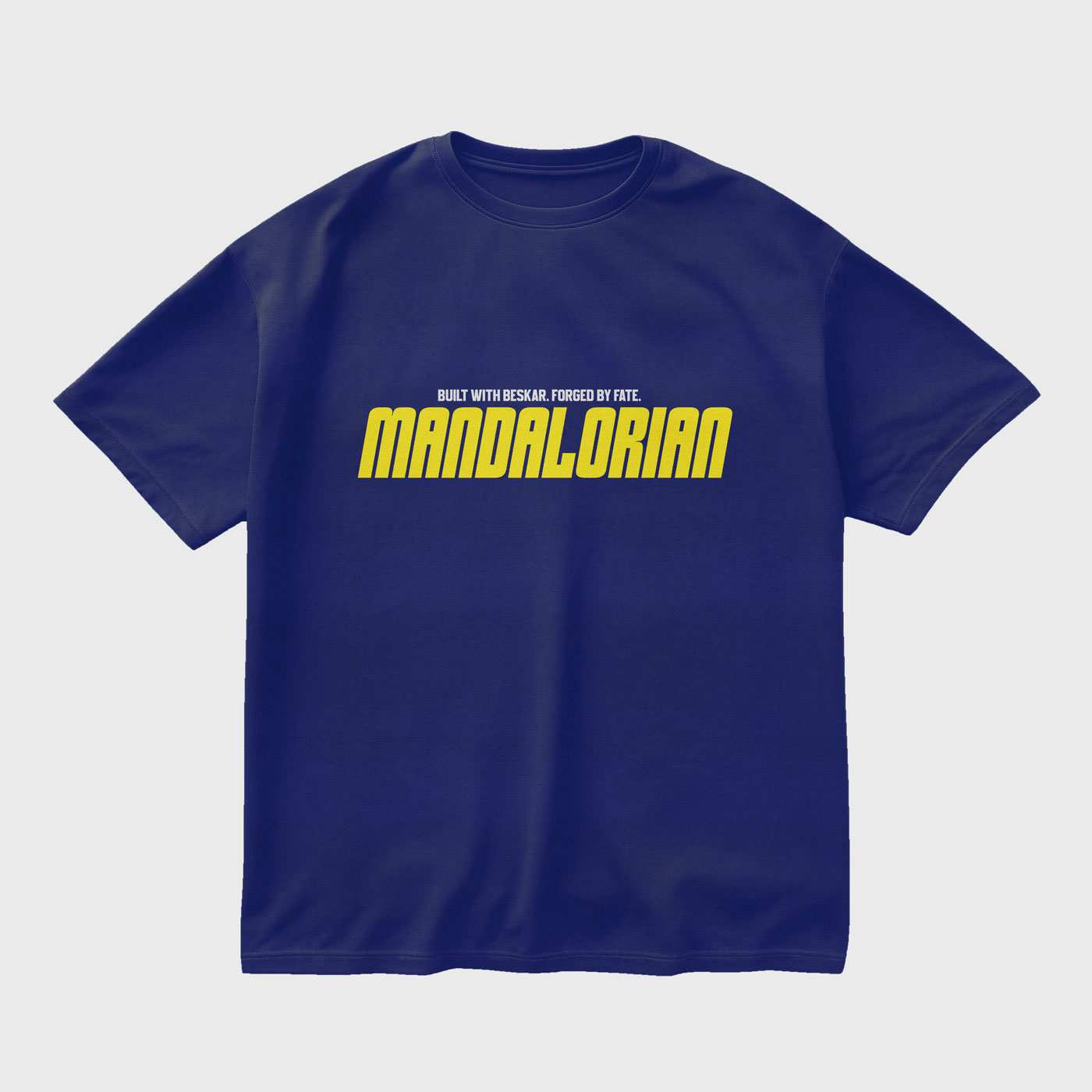 mandalorian-royal-blue-front-regular-oversized-tshirt