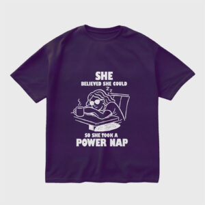 she-believed-she-could-purple-regular-oversized-tshirt