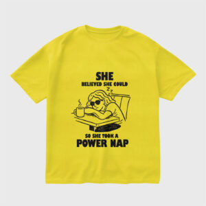 she-believed-she-could-yellow-regular-oversized-tshirt