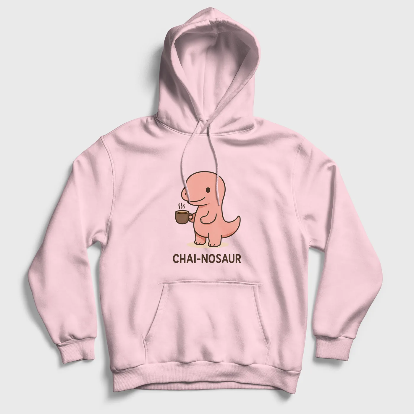 chainosaur-regular-hoodie-light-baby-pink-front