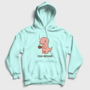 chainosaur-regular-hoodie-mint-blue-front