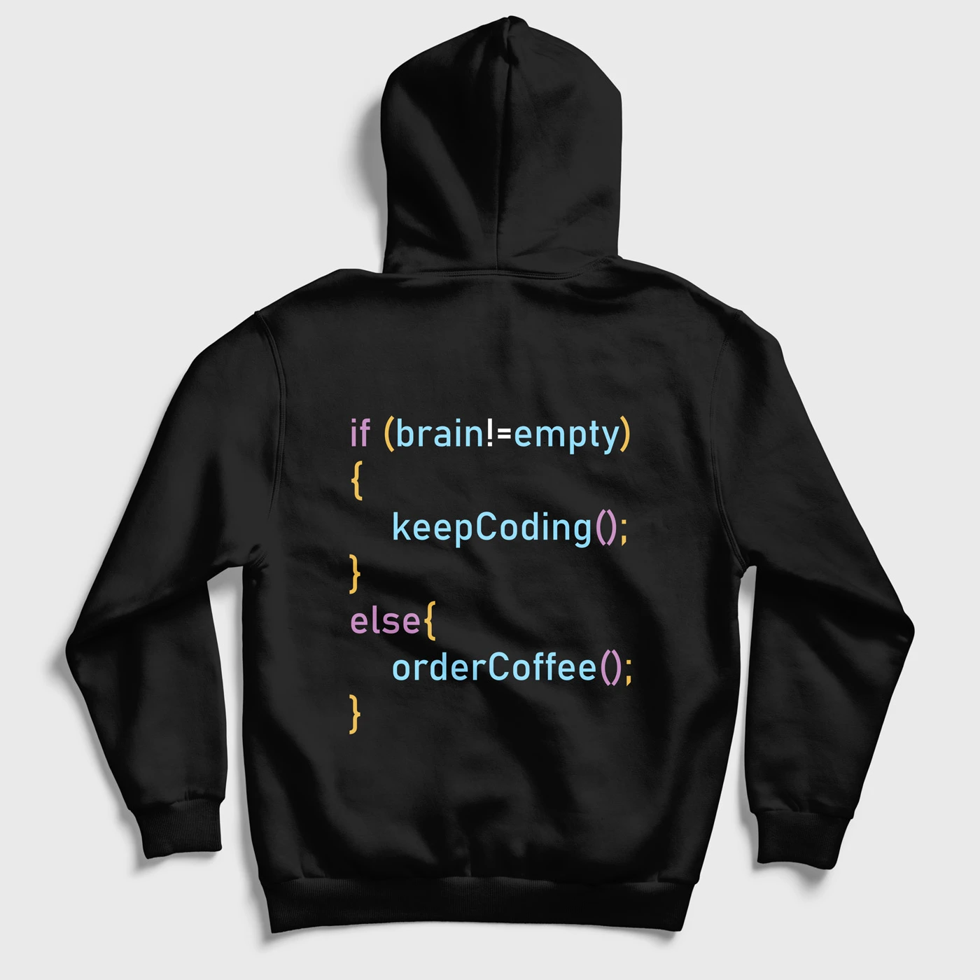 code-or-coffee-regular-hoodie-black-back