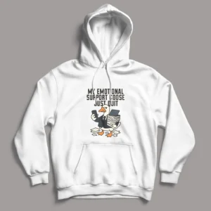 emotional-support-goose-regular-hoodie-white-front