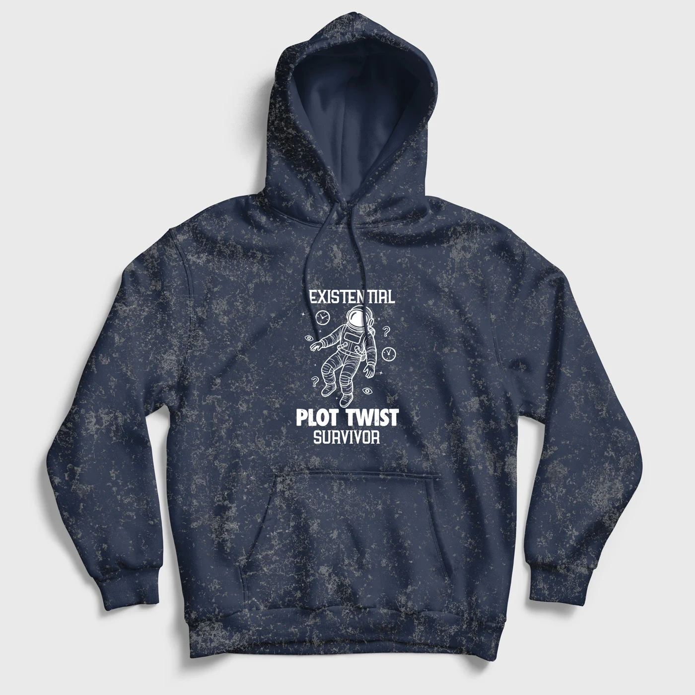 existential-plot-twist-survivor-acid-washed-hoodie-navy-blue-front