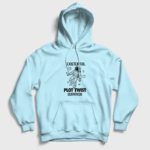 existnetial-plot-twist-survivor-regular-hoodie-baby-blue-front