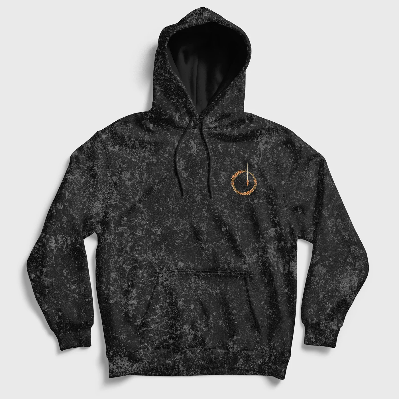 malenia-elden-ring-acid-washed-hoodie-black-front