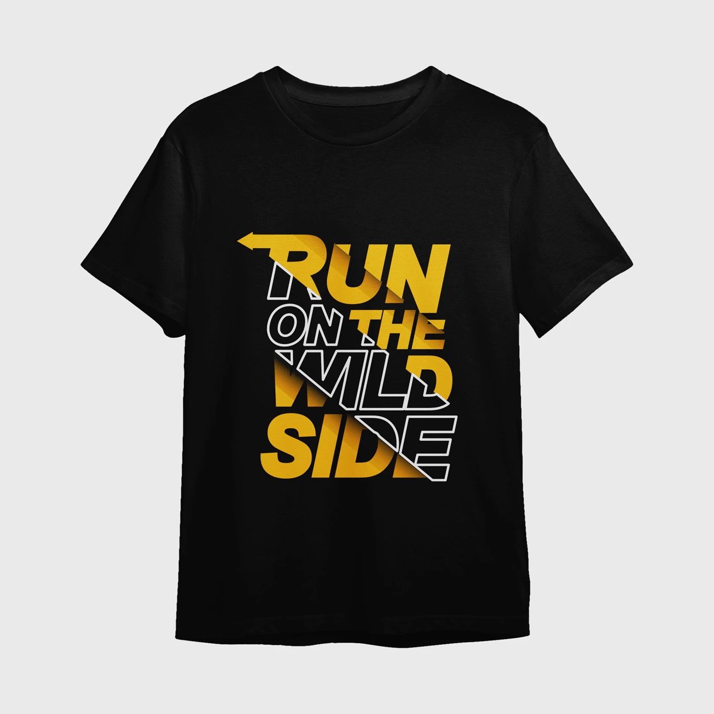 run_on_the_wild_side_regular_fit_half_sleeve_t-shirt_black