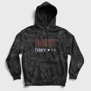 society-future-acid-washed-hoodie-black-front