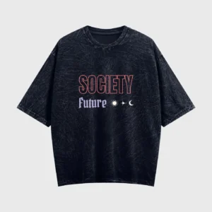 society-future-acid-washed-oversized-t-shirt-navy-blue-front