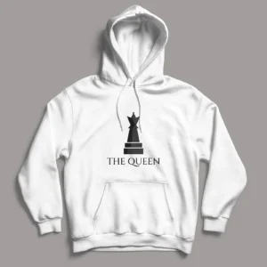 the-queen-regular-hoodie-white-front