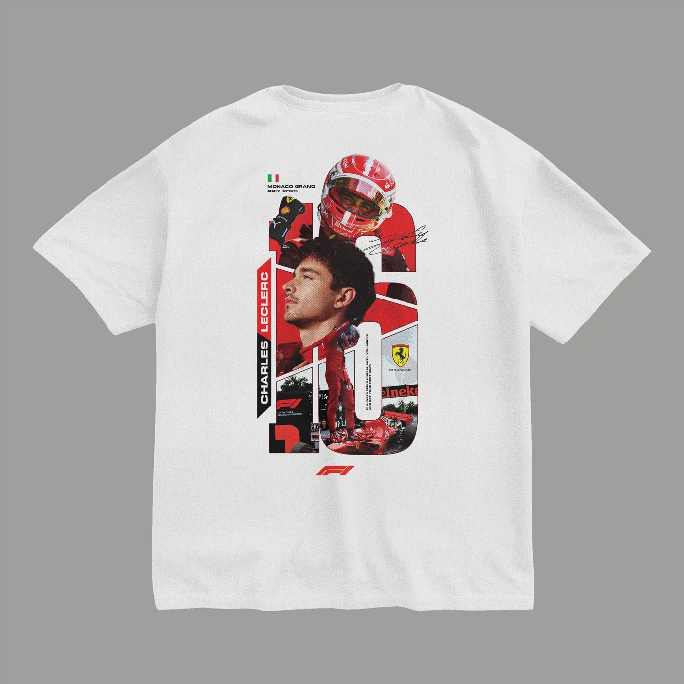 charles-leclerc-f1-formula1-white-regular-oversized-tshirt-back